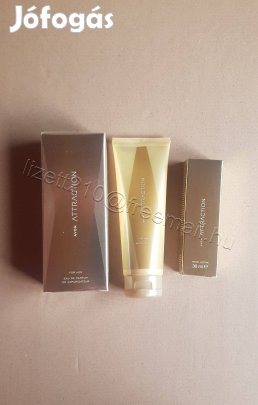 Avon Attraction női parfüm ajándékszett új bontatlan fóliás A1