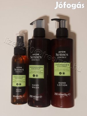Avon Citromfű és kókusz kézkrém folyékony szappan légfrissítő spray A1
