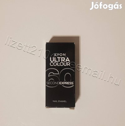 Avon Ultra Colour gyorsan száradó körömlakk Ultraviolet bontatlan 1