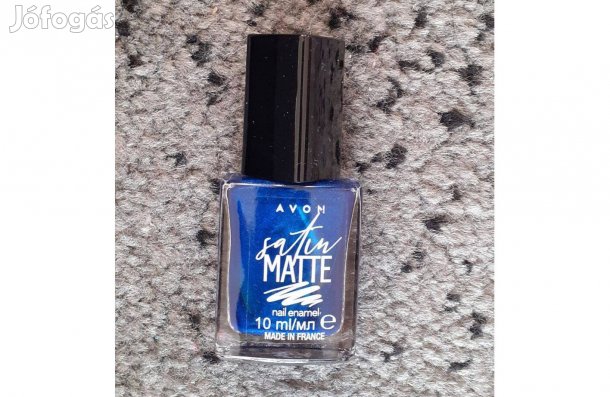 Avon kék körömlakk