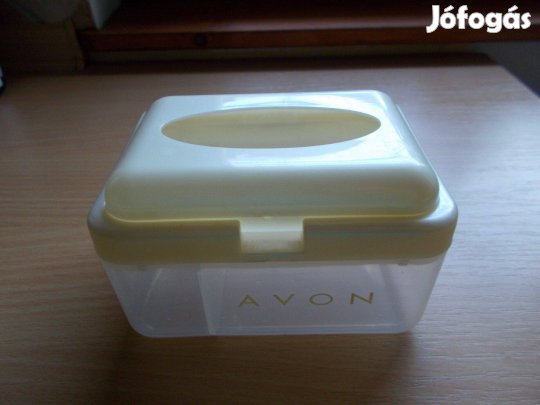Avon kozmetikai doboz, több rekeszes 10*13*8