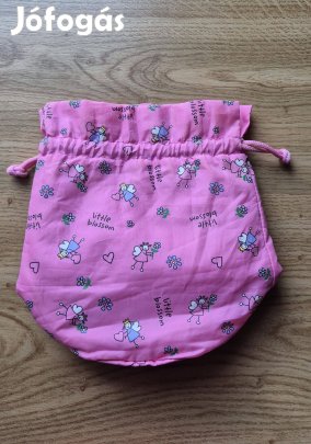 Avon kozmetikai táska neszeszer virág mintás rózsaszín tárolózsák