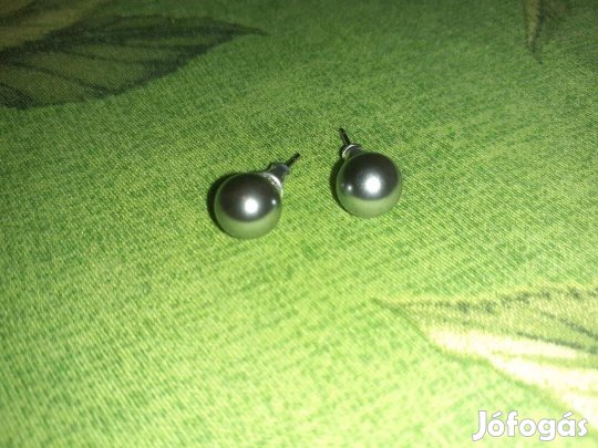 Avon női lila gyöngy bedugós fülbevaló