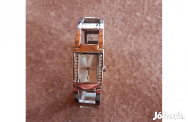Avon strasszköves quartz óra stainless steel back - Újszerű
