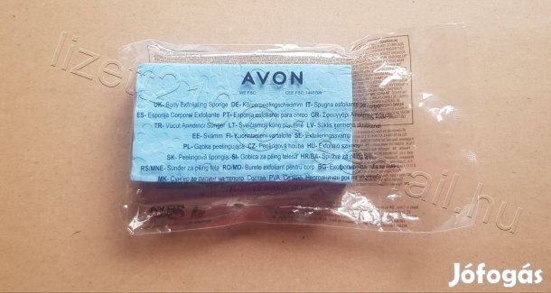 Avon testradír szivacs bontatlan csomagolás A1