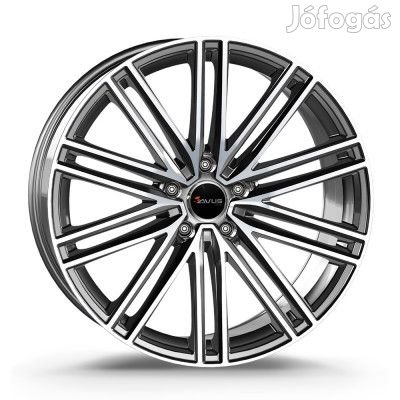 Avus AC-M08 Antracit polírozott 11,5X21 5X130 ET52 CB71,6 | alufelni |