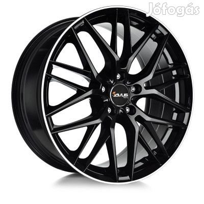 Avus AF19 - RW 0.1 Fekete Polírozott LIP 7,5X17 5X112 ET47 CB66,6 |
