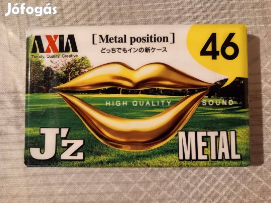 Axia JZ Metal 46 (1997) új, lezárt magnókazetta