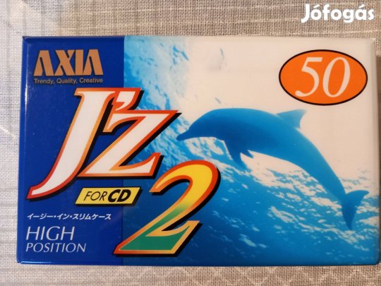 Axia J'z2 50 (1996) új, lezárt magnókazetta