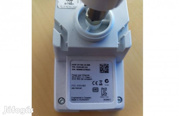 Axis M1104 IP kamera eladó