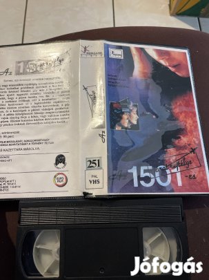 Az 1501-es járat rejtélye akció vhs nagytok