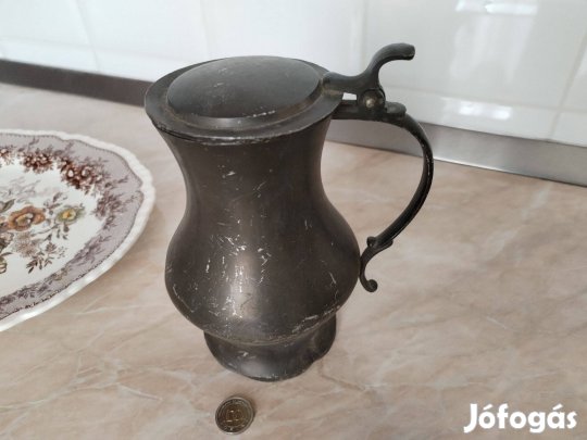 Az 1800-as évek végéről Német ón kupa jelzet ritka db