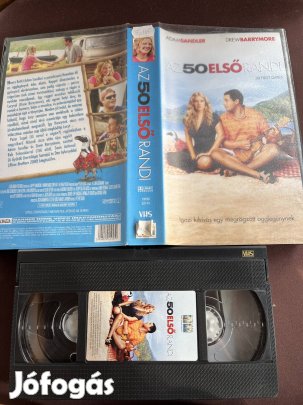 Az 50 első randi vigjáték vhs 