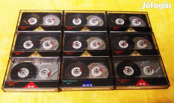 Az Agfa csapat" 9 darab jó állapotú Agfa kazetták eladók!