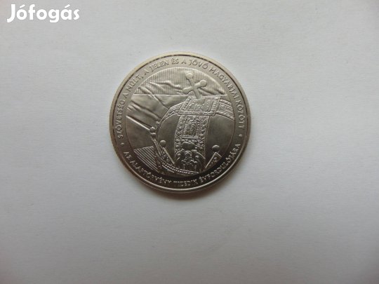 Az Alaptörvény tizedik évforduló 2000 forint 2021 fémpénz 02