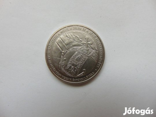 Az Alaptörvény tizedik évforduló 2000 forint 2021 fémpénz