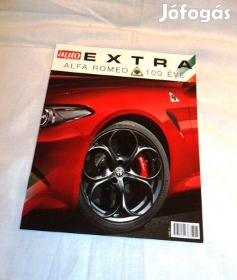 Az Alfa Rómeó 100éve magazin ujj