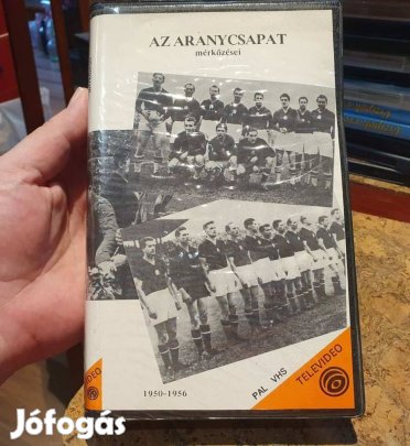 Az Aranycsapat futball mérkőzései VHS videókazettán 1950-1956 Puskás H