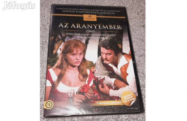 Az Aranyember DVD (1962) Új, Fóliás Manda kiadás választható angol fel