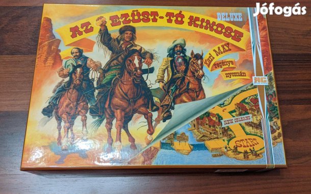 Az Ezüst-tó kincse Deluxe limitált sorszámozott társasjáték