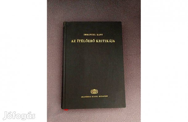 Az Ítélőerő Kritikája- Immanuel Kant