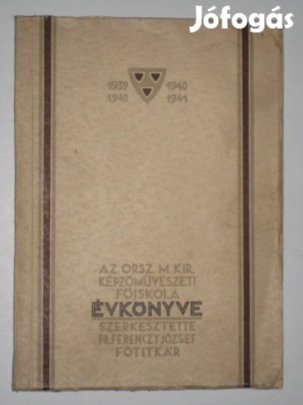 Az O.M. Kir. Képzőművészeti Főiskola évkönyve