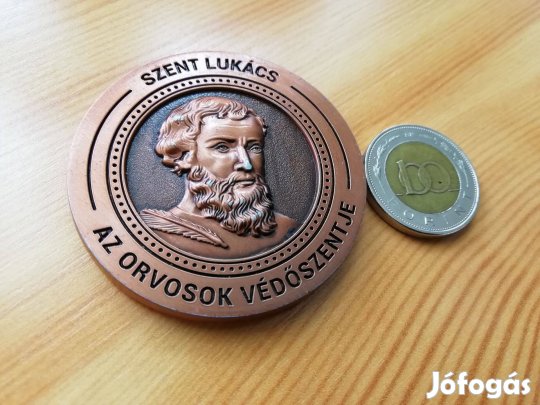 Az Orvosok védőszentje Szent Lukács emlékérem