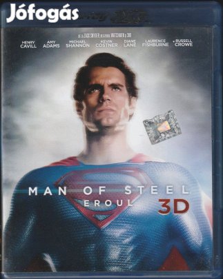 Az acélember Blu-Ray 2D + 3D
