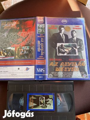 Az alvilág mélyén thriller vhs 