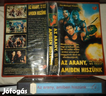 Az arany amiben hiszünk - akció VHS - nagytok