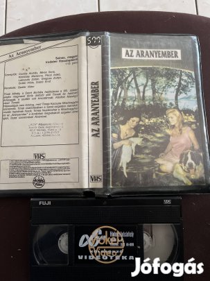 Az aranyember magyar vhs 