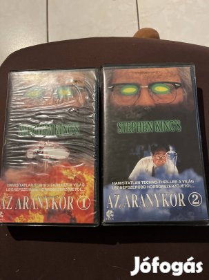 Az aranykor 1-2 vhs pakk King horror