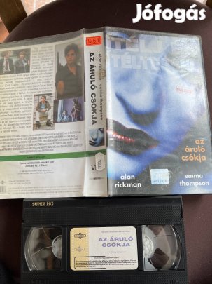 Az áruló csókja akció vhs 