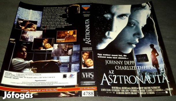 Az asztronauta - thriller VHS - nagytok