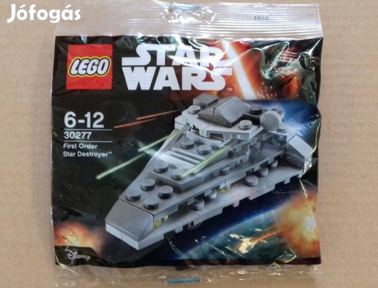 Az ébredő Erő Star Wars LEGO 30277 First Order Star Destroyer 75190 ki