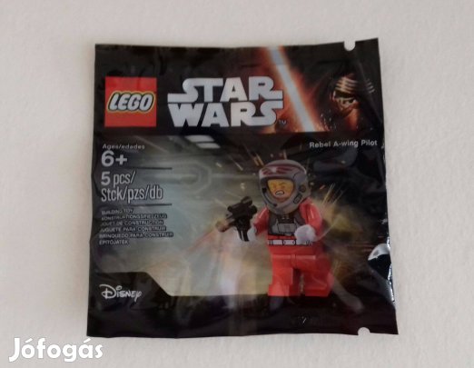 Az ébredő Erő bontatlan Star Wars LEGO 5004408 A-Wing Pilot minifigura