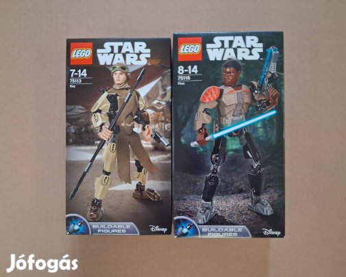 Az ébredő Erő bontatlan Star Wars LEGO 75113 + 75116 építhető figura u