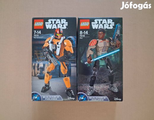 Az ébredő Erő bontatlan Star Wars LEGO 75115 + 75116 építhető figura u