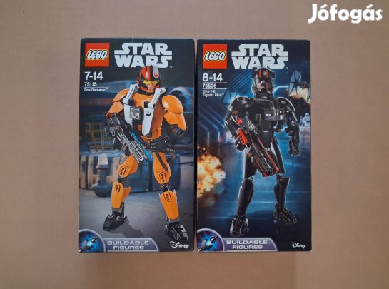 Az ébredő Erő bontatlan Star Wars LEGO 75115 + 75526 építhető figura u