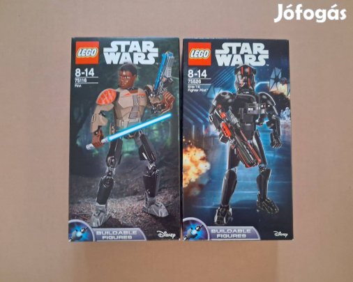 Az ébredő Erő bontatlan Star Wars LEGO 75116 + 75526 építhető figura u