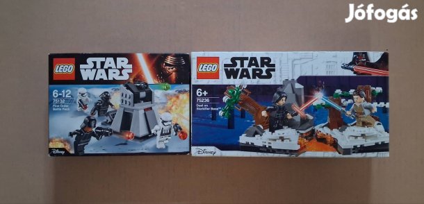 Az ébredő Erő bontatlan Star Wars LEGO 75132 + Párbaj a Starkiller