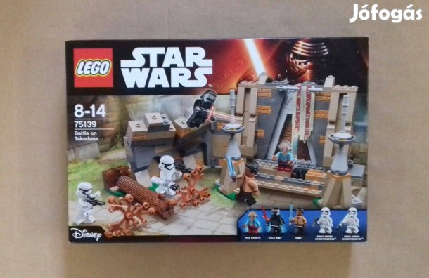 Az ébredő Erő bontatlan Star Wars LEGO 75139 Csata a Takodanán utánvét