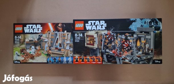 Az ébredő Erő bontatlan Star Wars LEGO 75139 Takodana + 75180 utánvét