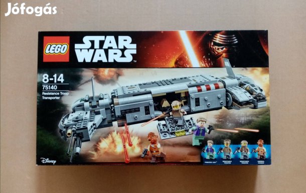 Az ébredő Erő bontatlan Star Wars LEGO 75140 Ellenállás csapatszállító