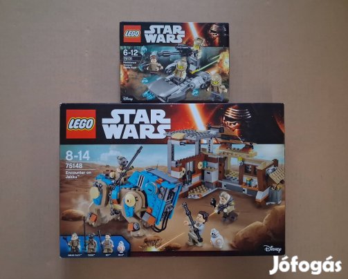 Az ébredő Erő új Star Wars LEGO 75131 Ellenállás + 75148 Jakku utánvét