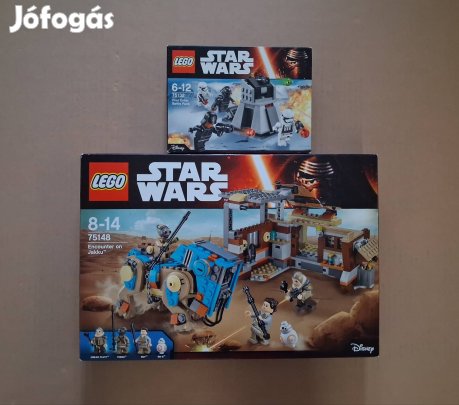 Az ébredő Erő új Star Wars LEGO 75132 Első rendi + 75148 Összecsapás u