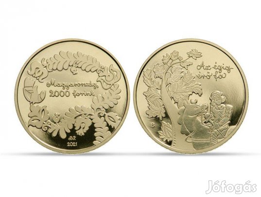 Az égig érő fa színesfém emlékérme