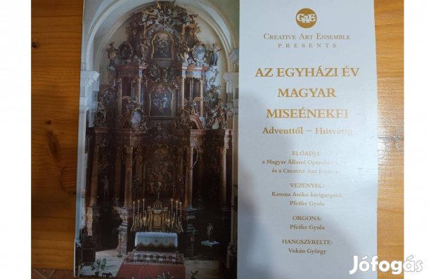 Az egyházi év magyar miseénekei bakelit hanglemez eladó