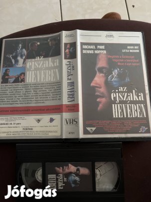 Az éjszaka hevében vhs nagytok akció. 