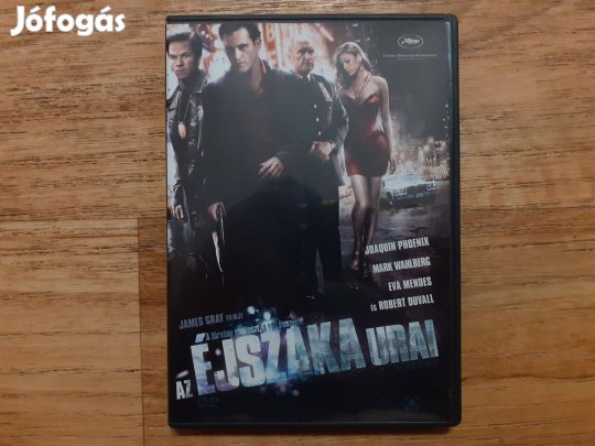 Az éjszaka urai DVD (magyar, angol Dolby Digital 5.1-es hanggal)